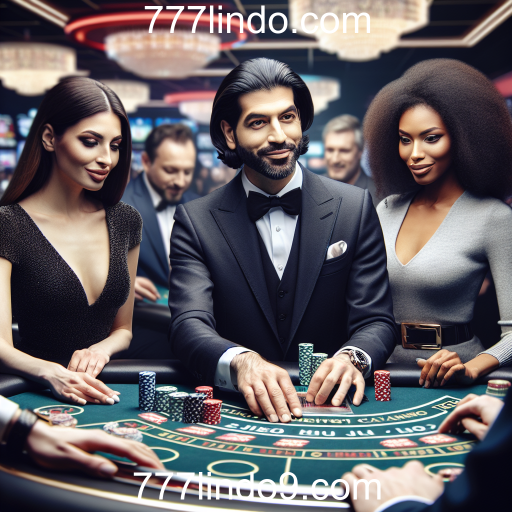 Experiência Imersiva no Cassino Ao Vivo do 777lindo.com